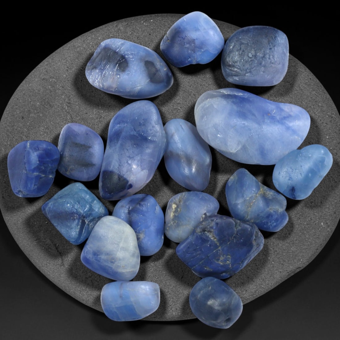 65Ct Raw Blue Sapphire Freeform Lot - Rough Specimen , 774C: Ksmith Heritage Auctioneers Subject: Natural Sapphire