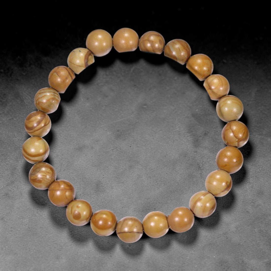 19.30g Jasper Bracelet - Polished Beads, 1174B: Ksmith Heritage Auctioneers Subject: Natural Jasper Carat Weight: 19.30g