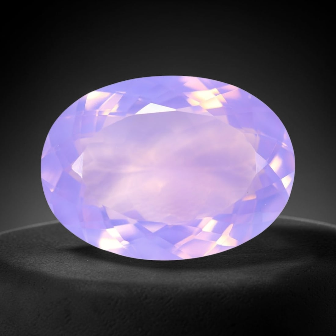 21.76Ct Lavender Amethyst - Polished Faceted , 111E: Ksmith Heritage Auctioneers Subject: Natural Lavender Amethyst Origin: Brazil Carat Weight: 21.76Ct Dimension: 23.2x16.9x8.8 mm Treatment: Untreated Type: Faceted, Polishe