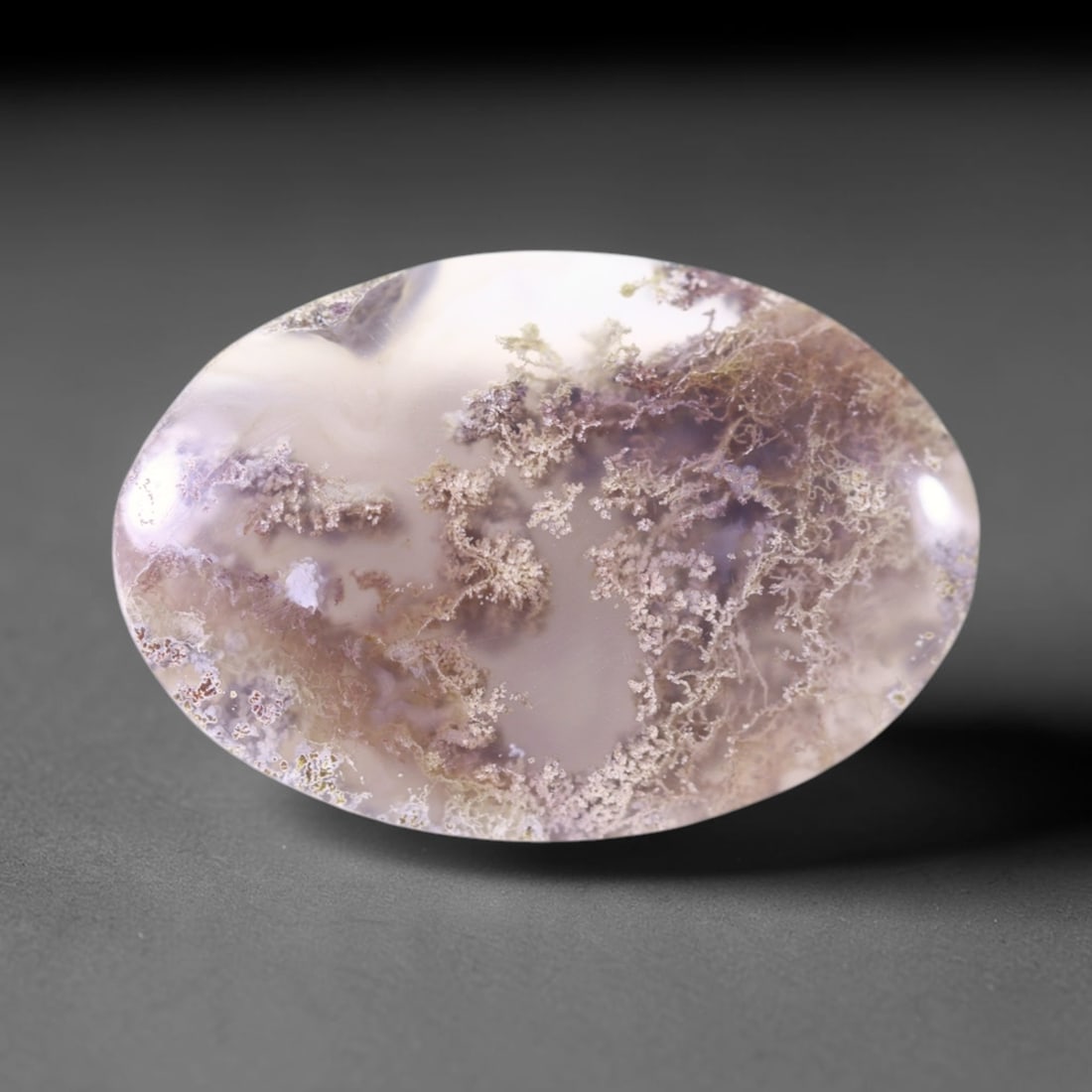 35.58Ct Moss Agate Cabochon - Polished - 31x21mm Approx, 1011B: Ksmith Heritage Auctioneers Subject: Natural Agate Treatment: Natural Untreated Type: Cabochon, Polished