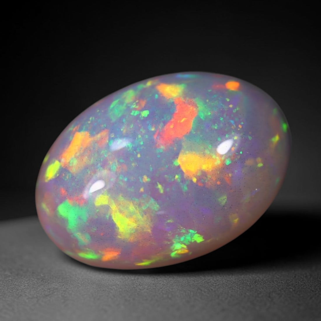 *7.53Ct Welo Opal Polished - Ethiopian Opal , 505E (1 of 7)