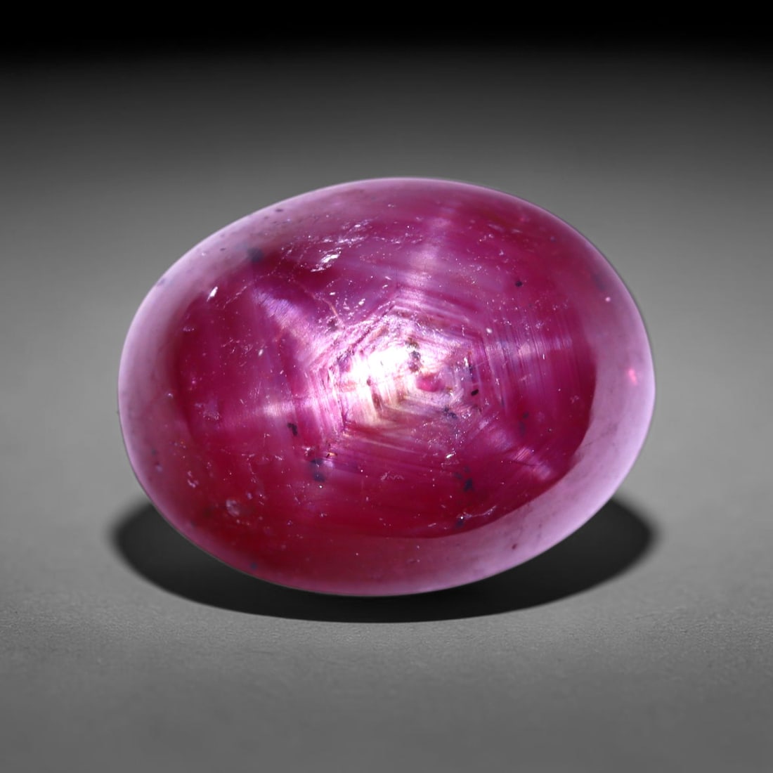 4.70 cts 6 Rays Star Ruby , 901C: Ksmith Heritage Auctioneers Subject: Natural 6 Rays Star Ruby Treatment: Diffusion Type: Cabochon, Polished