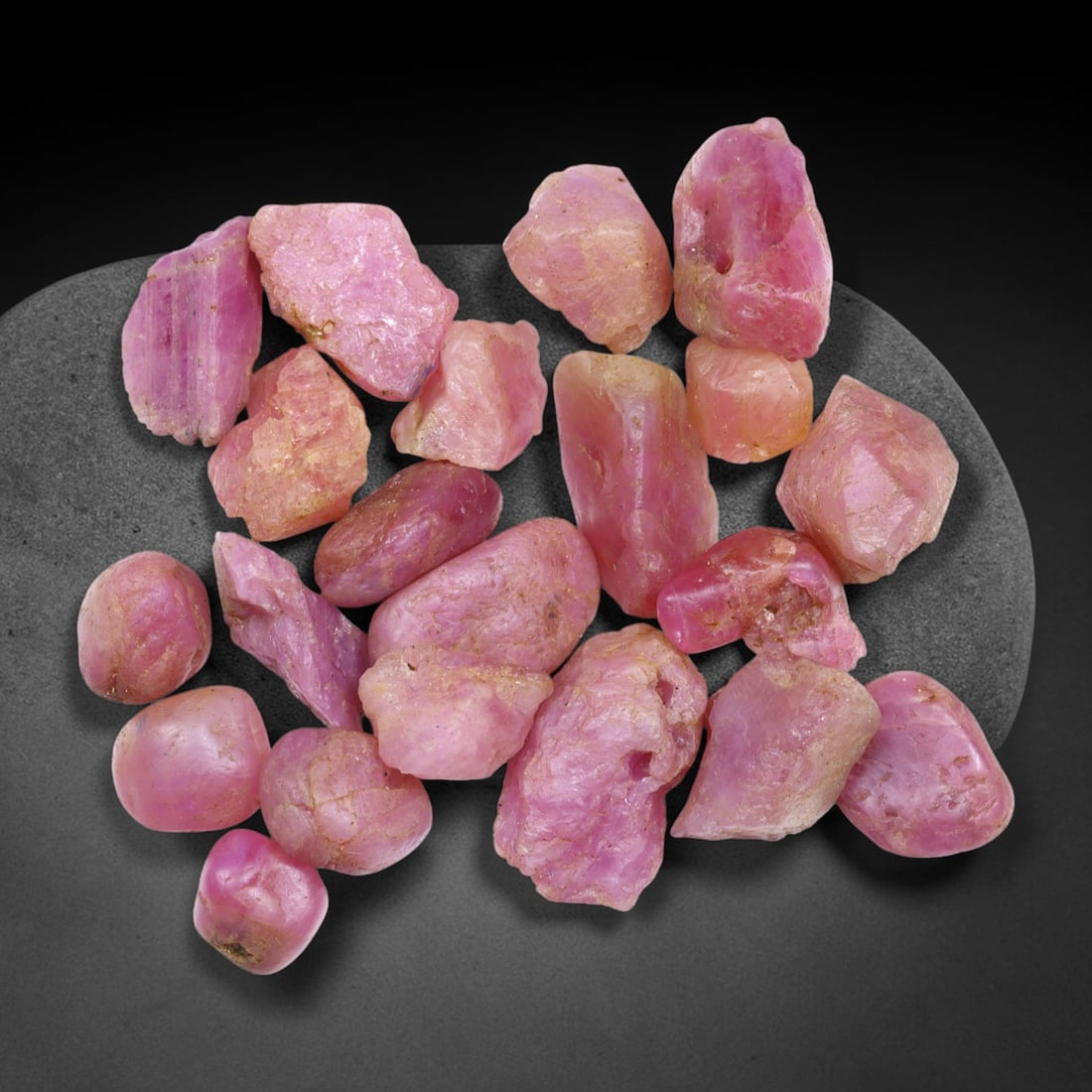 156Ct Raw Ruby Freeform Lot - Rough Specimen , 738C: Ksmith Heritage Auctioneers Subject: Natural Ruby Treatment: No Treat
