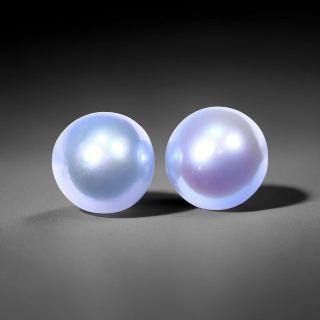 7.05cts Blue Freshwater Pearl Pair 8.0mm - No Hole Drill , 496C: Ksmith Heritage Auctioneers Subject: Natural Pearl Treatment: Colour Enhance Shape: Round Bead Type: Without hole, no drill
