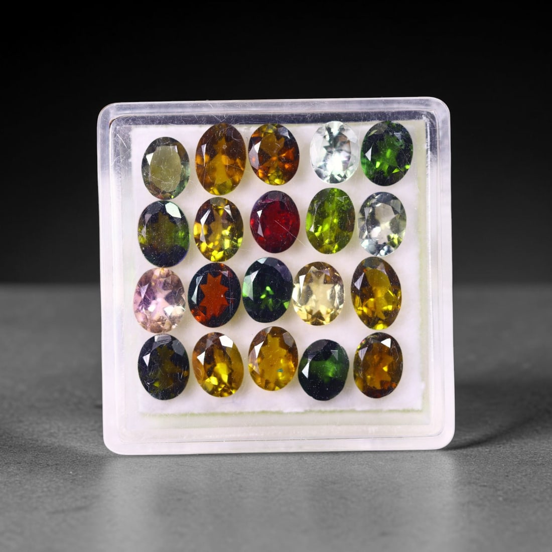 6.91 cts Natural Tourmaline Set - Fancy Mixed Colour Lot , 886C (1 of 3)