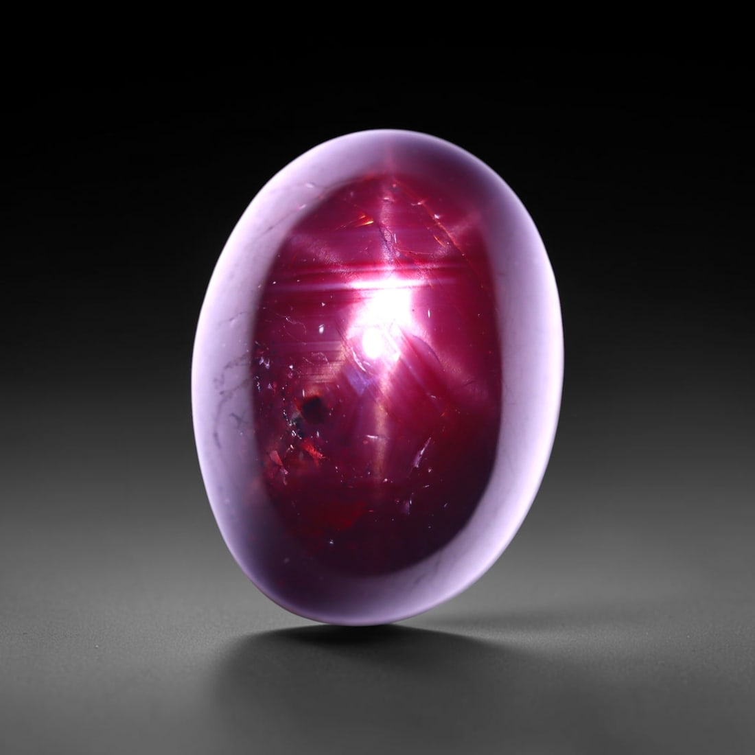 6.24 cts 6 Rays Star Ruby , 905C: Ksmith Heritage Auctioneers Subject: Natural 6 Rays Star Ruby Treatment: Diffusion Type: Cabochon, Polished