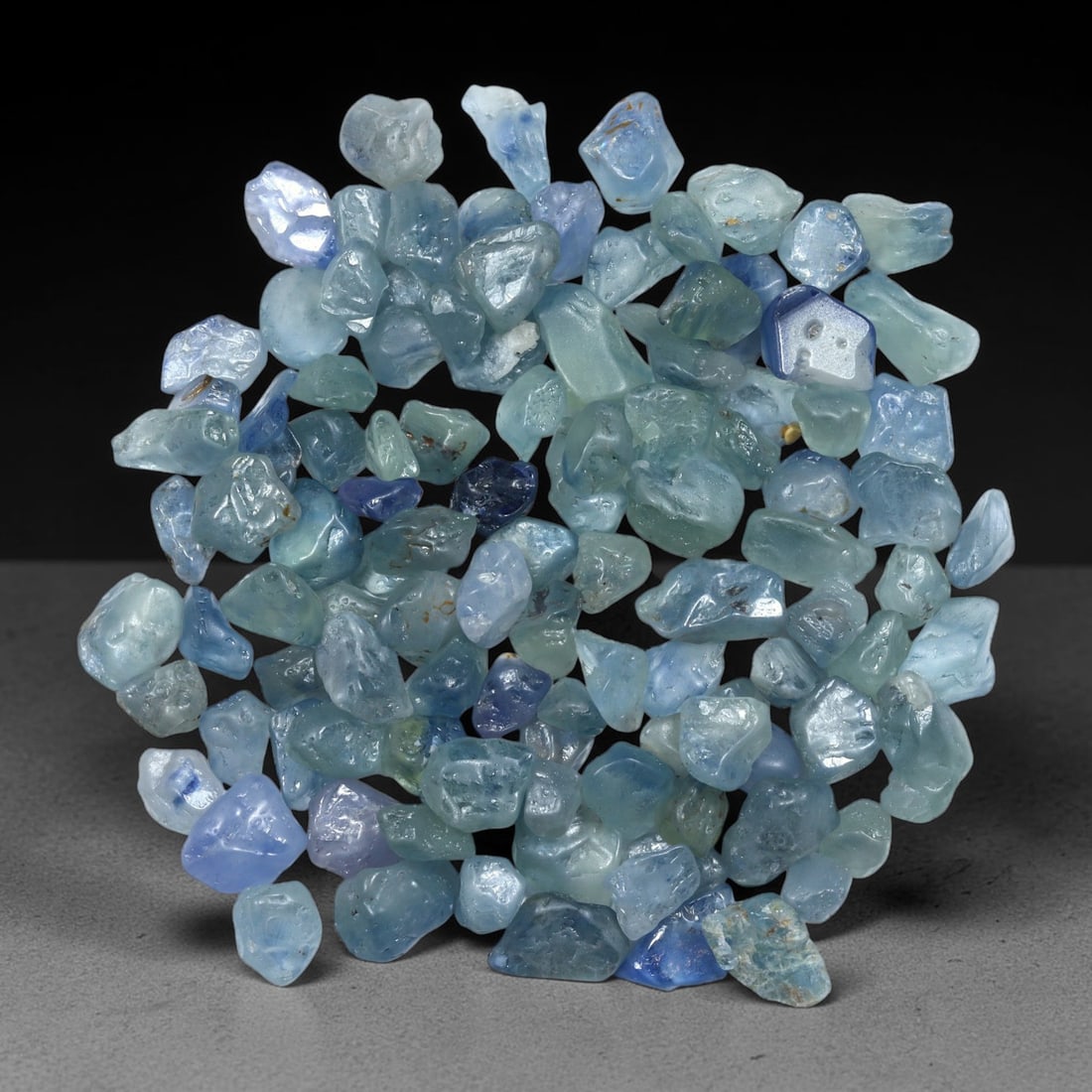 67Ct Raw Blue Sapphire Freeform Lot - Rough Specimen , 788C: Ksmith Heritage Auctioneers Subject: Natural Sapphire