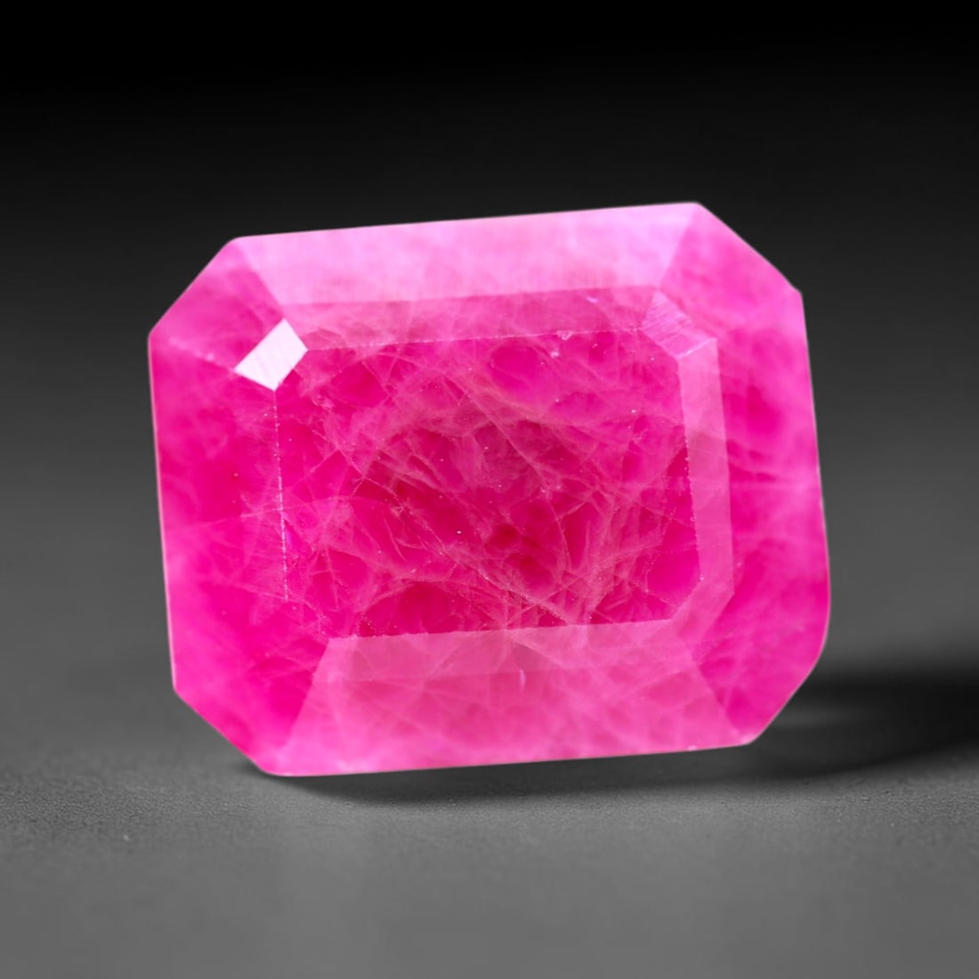 8.36 carats Natural Ruby Gemstone - 12x10x6mm , 856C: Ksmith Heritage Auctioneers Subject: Natural Ruby Origin: Burma Treatment: Heated Only Type: Faceted, Polished