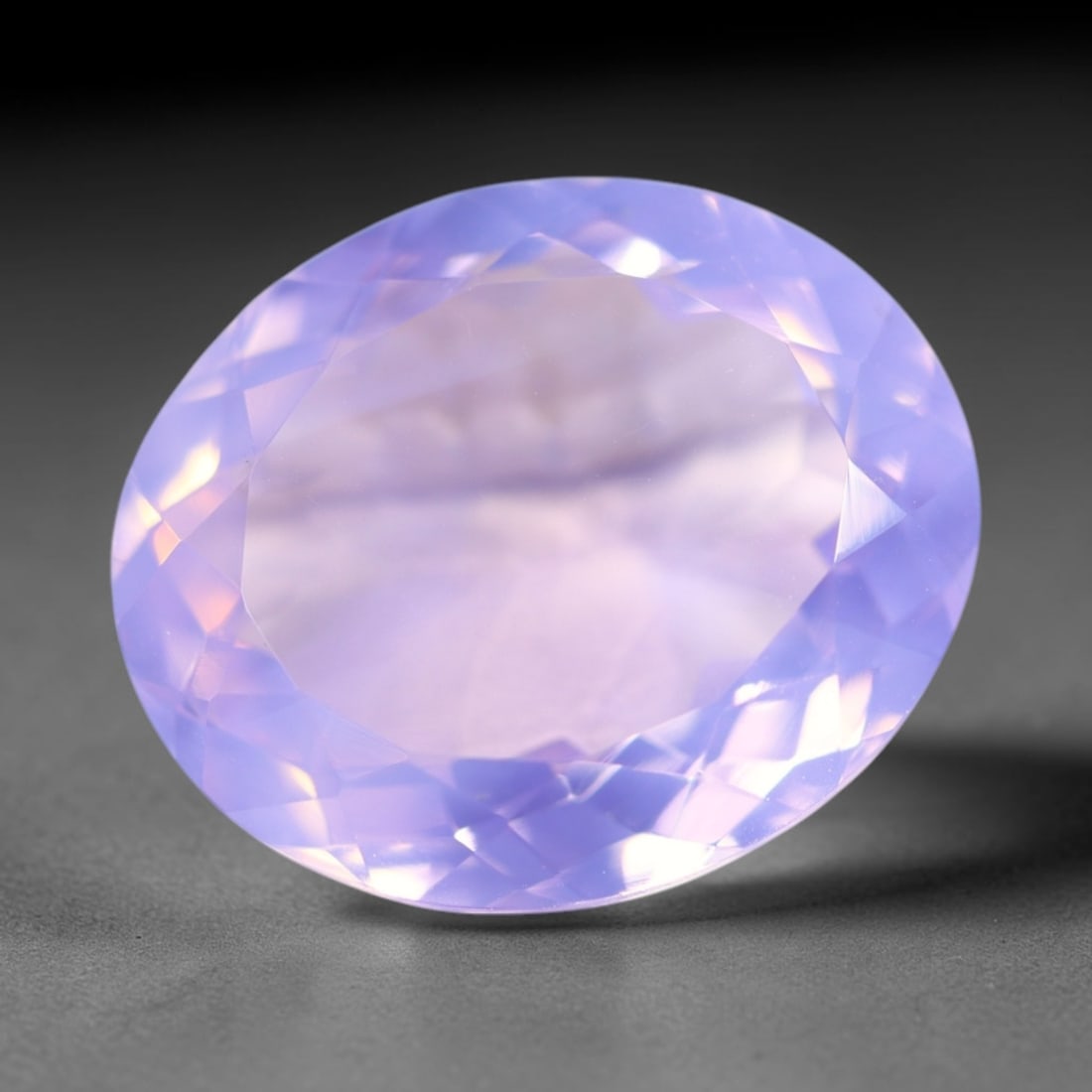 10.66Ct Lavender Amethyst - Polished Faceted , 992E: Ksmith Heritage Auctioneers Subject: Natural Lavender Amethyst Origin: Brazil Carat Weight: 10.66Ct Dimension: 17x14.4x7.1 mm Treatment: Untreated Type: Faceted, Polished<