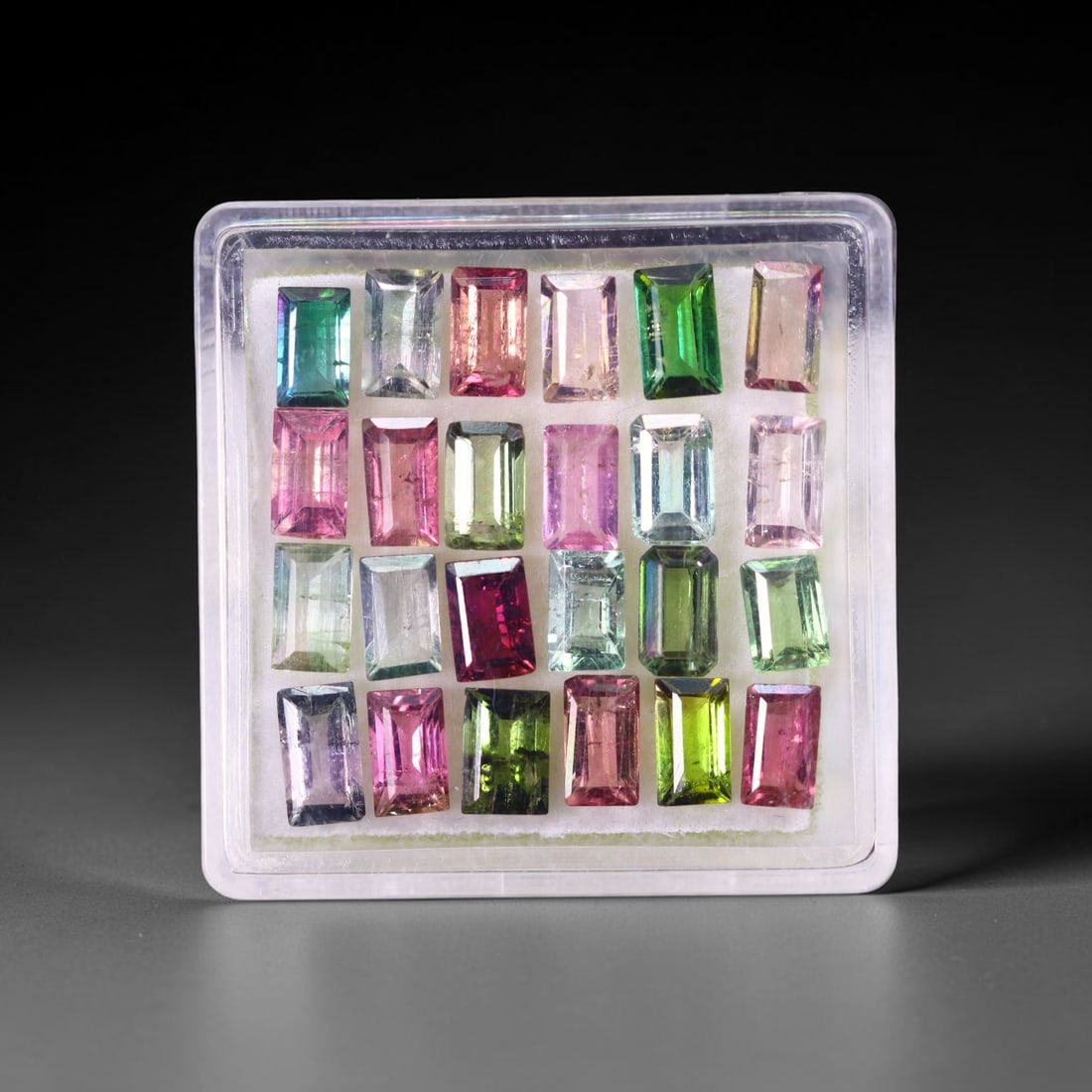 6.81 cts Natural Tourmaline Set - Fancy Mixed Colour Lot , 874C (1 of 3)