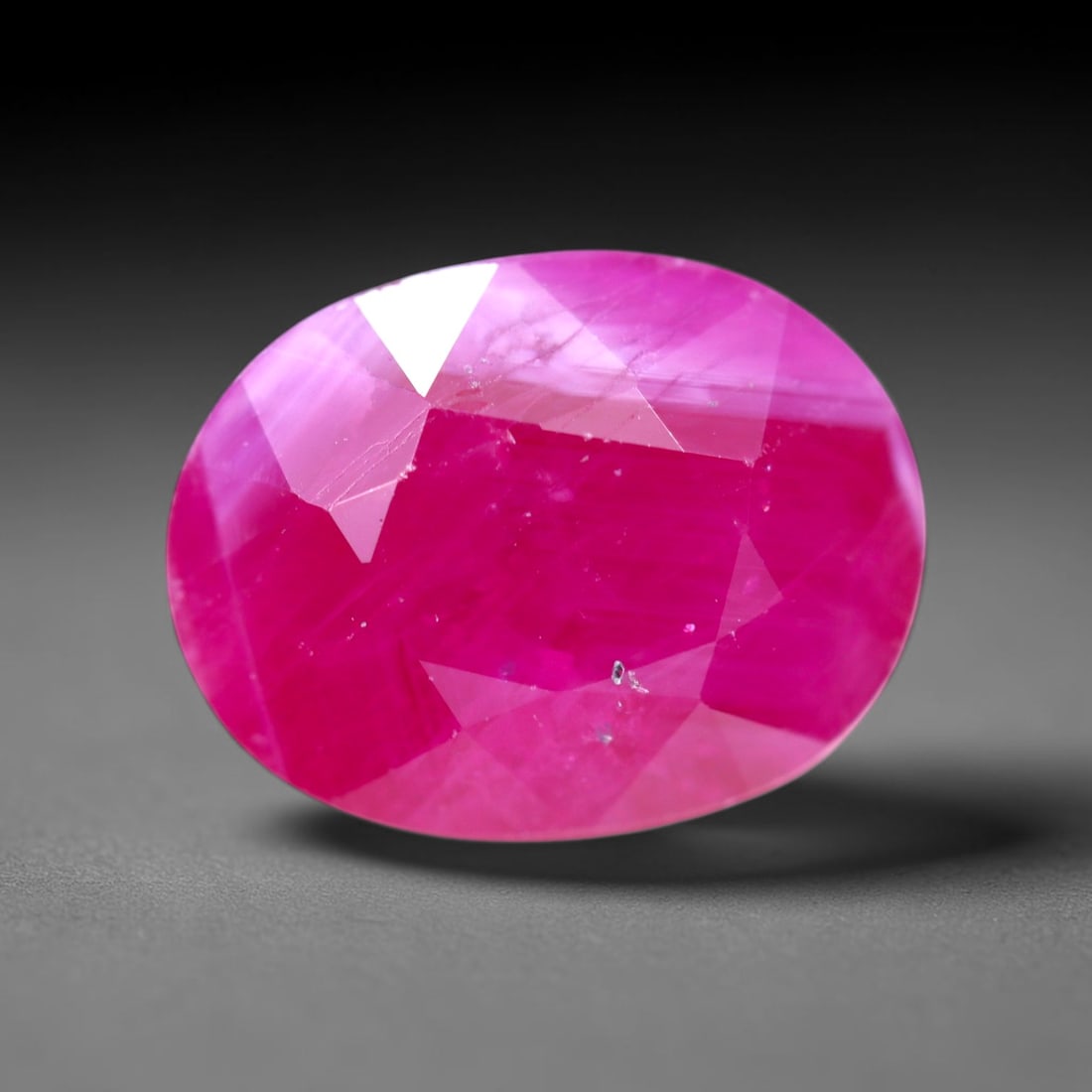 5.75 carats Natural Ruby Gemstone - 11.2x8.6x6.1mm , 868C: Ksmith Heritage Auctioneers Subject: Natural Ruby Origin: Burma Treatment: Heated Only Type: Faceted, Polished