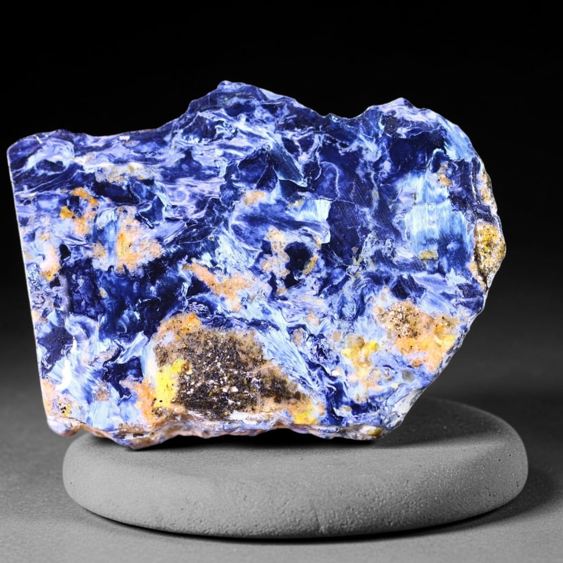 70.01Ct Pietersite Slab - Gemstone Crystal - Freeform Slice, 1065B: Ksmith Heritage Auctioneers Subject: Natural Pietersite Origin: Namibia, South Africa Carat Weight: 70.01Ct Dimension: 50.5 x 35.9 x 4.8 mm Treatment: Natural Untreated Shape: Freeform Type:Slab