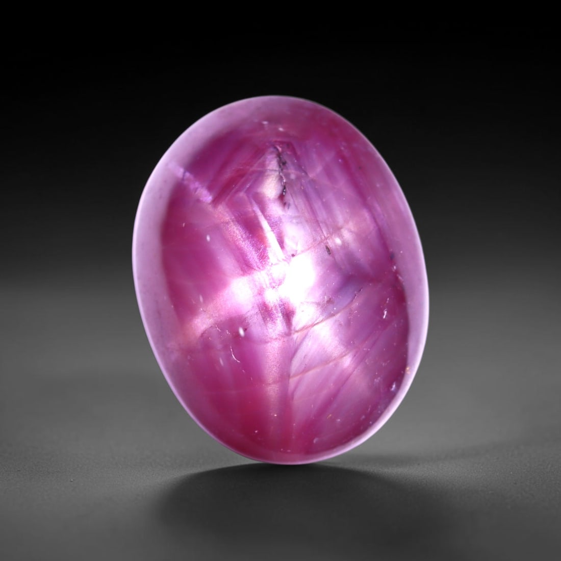 4.91 cts 6 Rays Star Ruby , 904C: Ksmith Heritage Auctioneers Subject: Natural 6 Rays Star Ruby Treatment: Diffusion Type: Cabochon, Polished