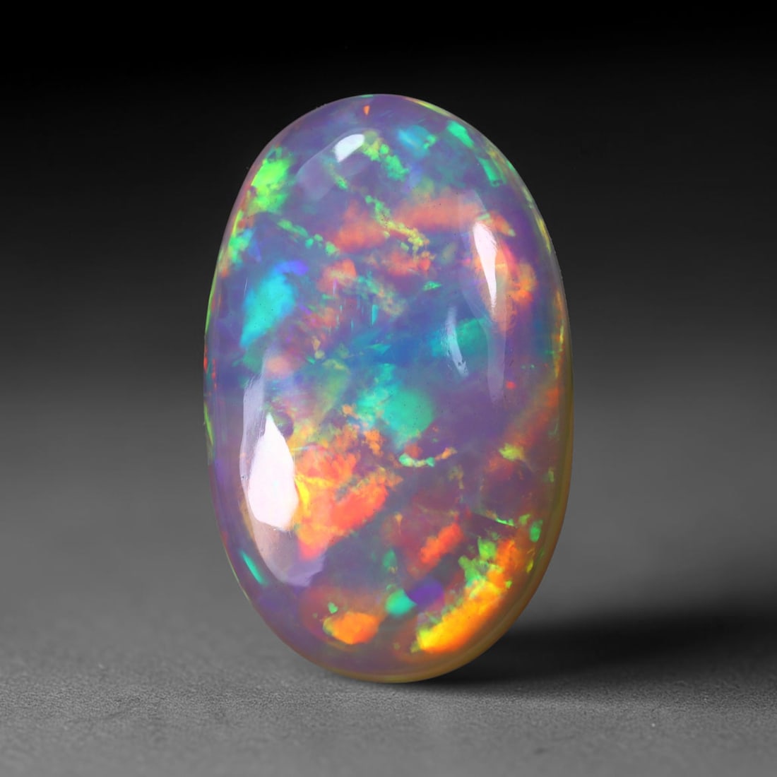 6.39Ct Natural Ethiopian Opal , Unheated - 19.0x11.8x5.0 mm , 821C: Ksmith Heritage Auctioneers Subject: Natural Ethiopian Welo Opal Origin: Ethiopia Treatment: Unheated