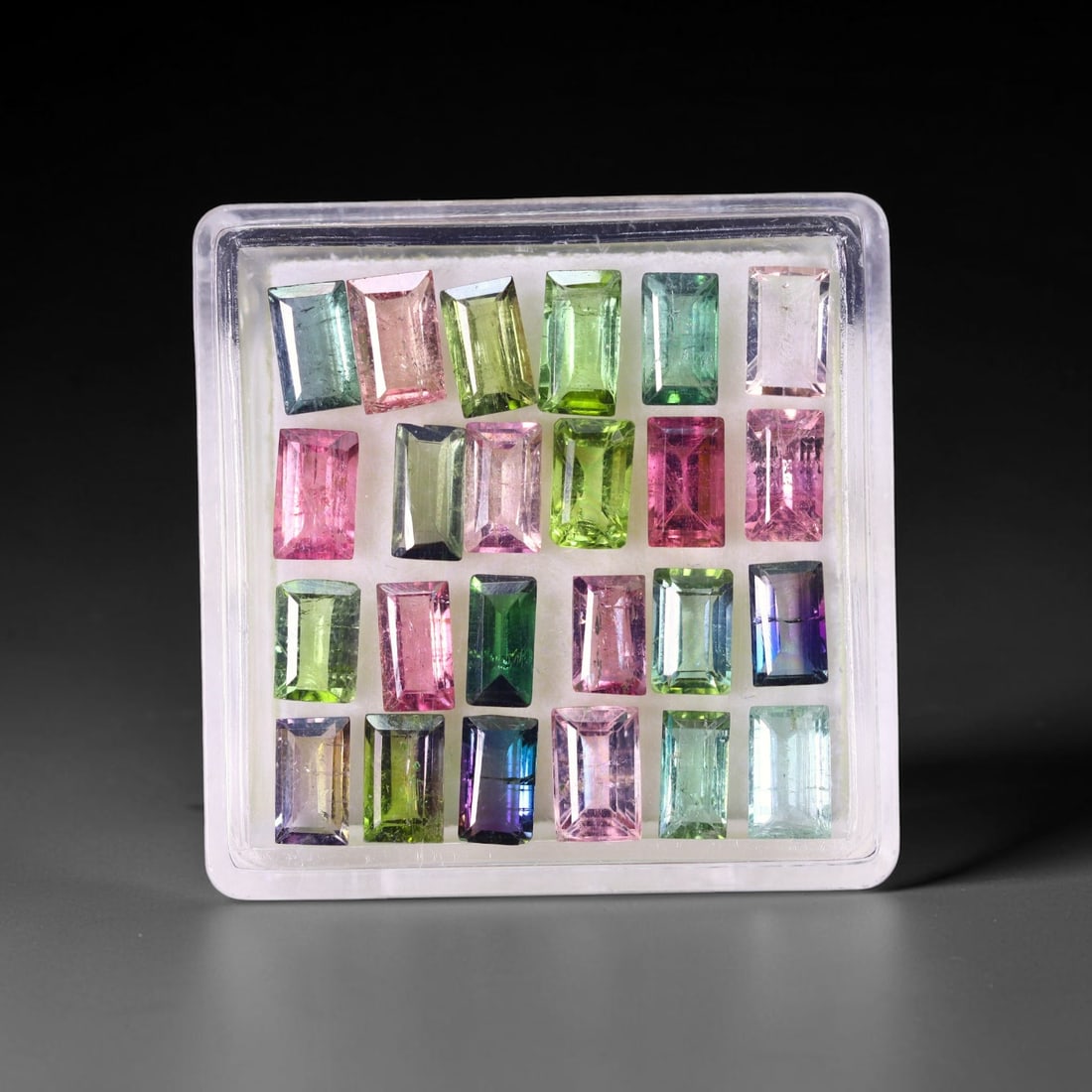 7.33 cts Natural Tourmaline Set - Fancy Mixed Colour Lot , 875C (1 of 3)