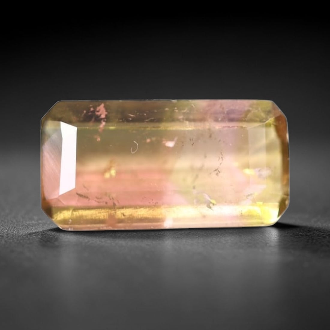 *1.30Ct Natural Watermelon Tourmaline - Bi-Colour Faceted Cut, 166C: Ksmith Heritage Auctioneers Subject: Natural Tourmaline Origin: Africa Carat Weight: 1.66 Ct Dimension: 9.8x5x2.5 mm Type: Faceted, Polished