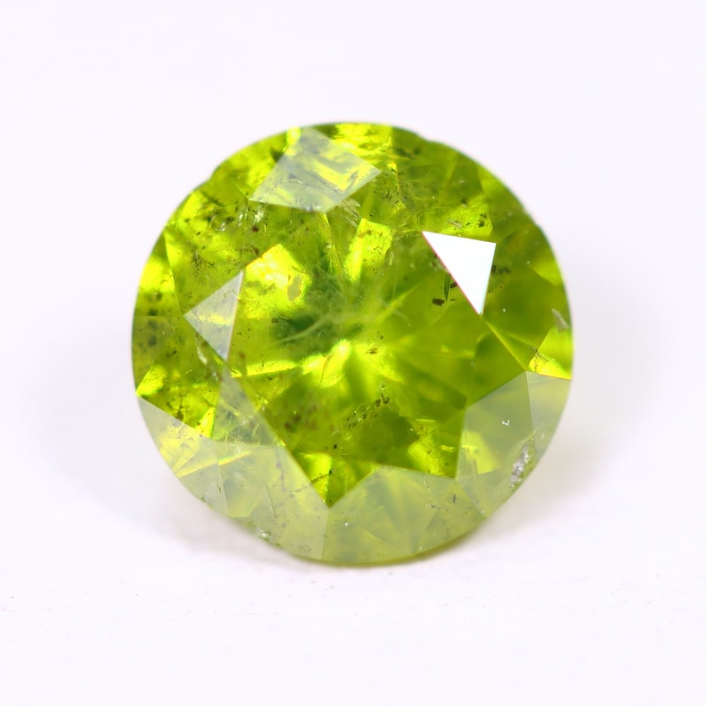 0.66ct Yellow Round Diamond 5.4mm - Natural Diamond, Loose Diamond, 139DD: Ksmith Heritage Auctioneers Subject: Natural Diamond Origin: Africa Treatment: HPHT