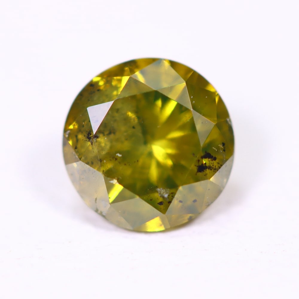 0.43ct Yellow Round Diamond 4.7mm - Natural Diamond, Loose Diamond, 147DD: Ksmith Heritage Auctioneers Subject: Natural Diamond Origin: Africa Treatment: HPHT