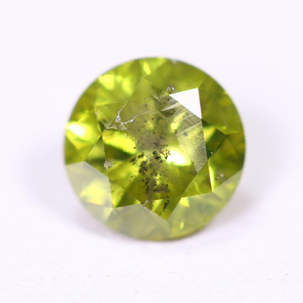 0.39ct Yellow Round Diamond 4.6mm - Natural Diamond, Loose Diamond, 22DD: Ksmith Heritage Auctioneers Subject: Natural Diamond Origin: Africa Treatment: HPHT