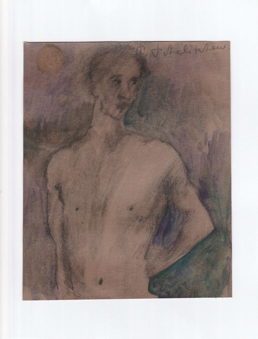 Pavel Tchelitchew (1898-1957) Young male Figure (1 of 1)