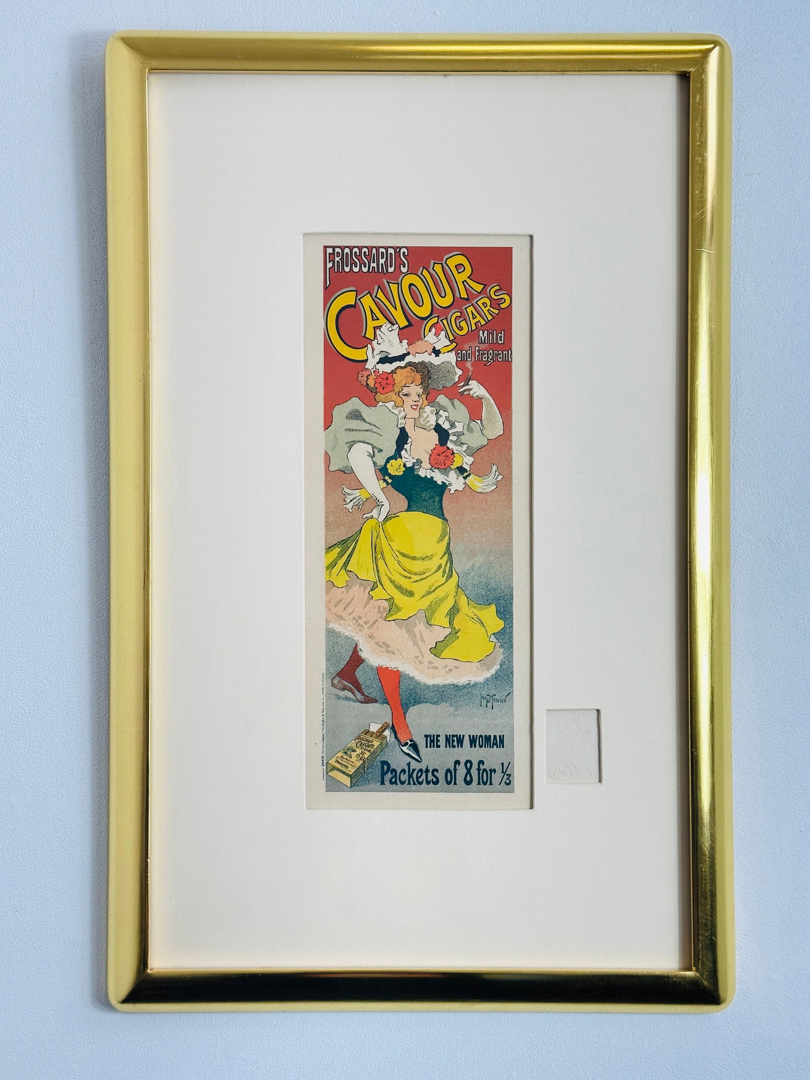 Les Ma?tres de l'Affiche Cavour Cigars Lithograph Print (1 of 6)