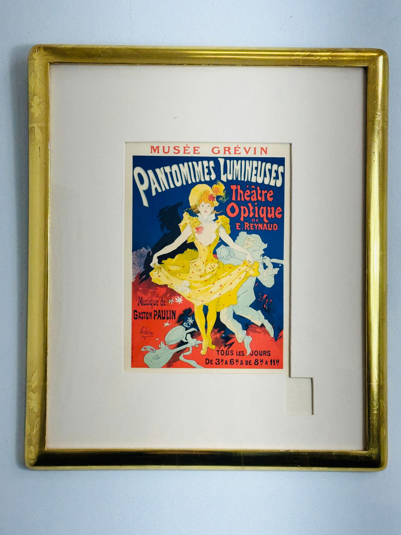 Les Maitres de L'Affiche Pantomimes Lumineuses Lithograph Print (1 of 7)