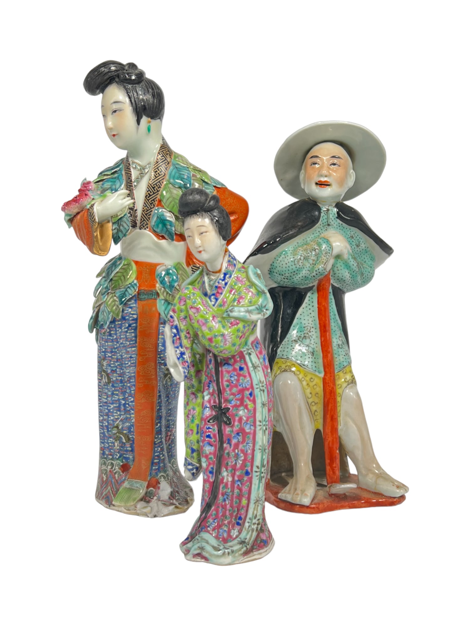 Three Chinese Porcelain Figures (1 of 15)