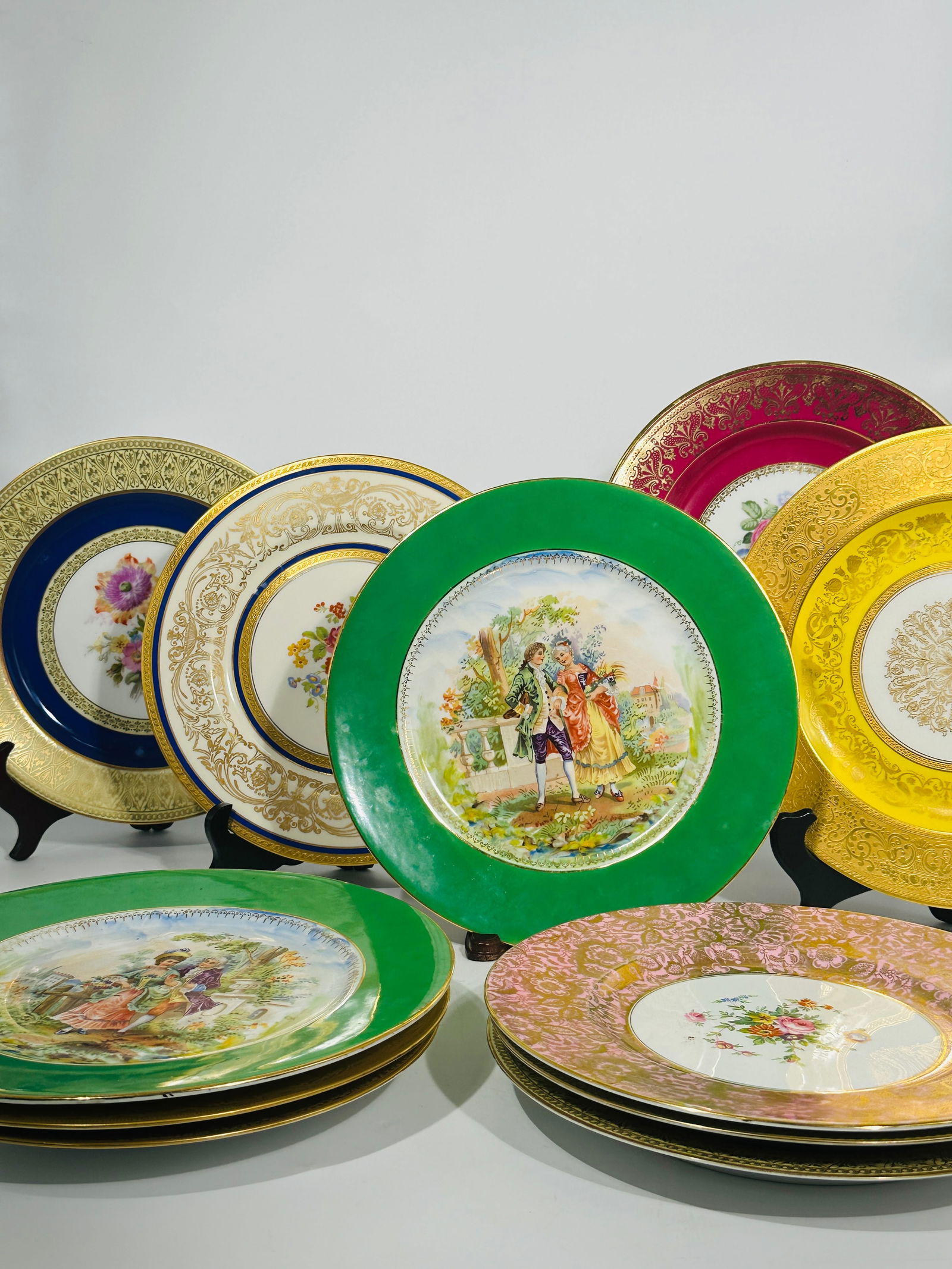 Eleven German Porcelain Plates (1 of 10)