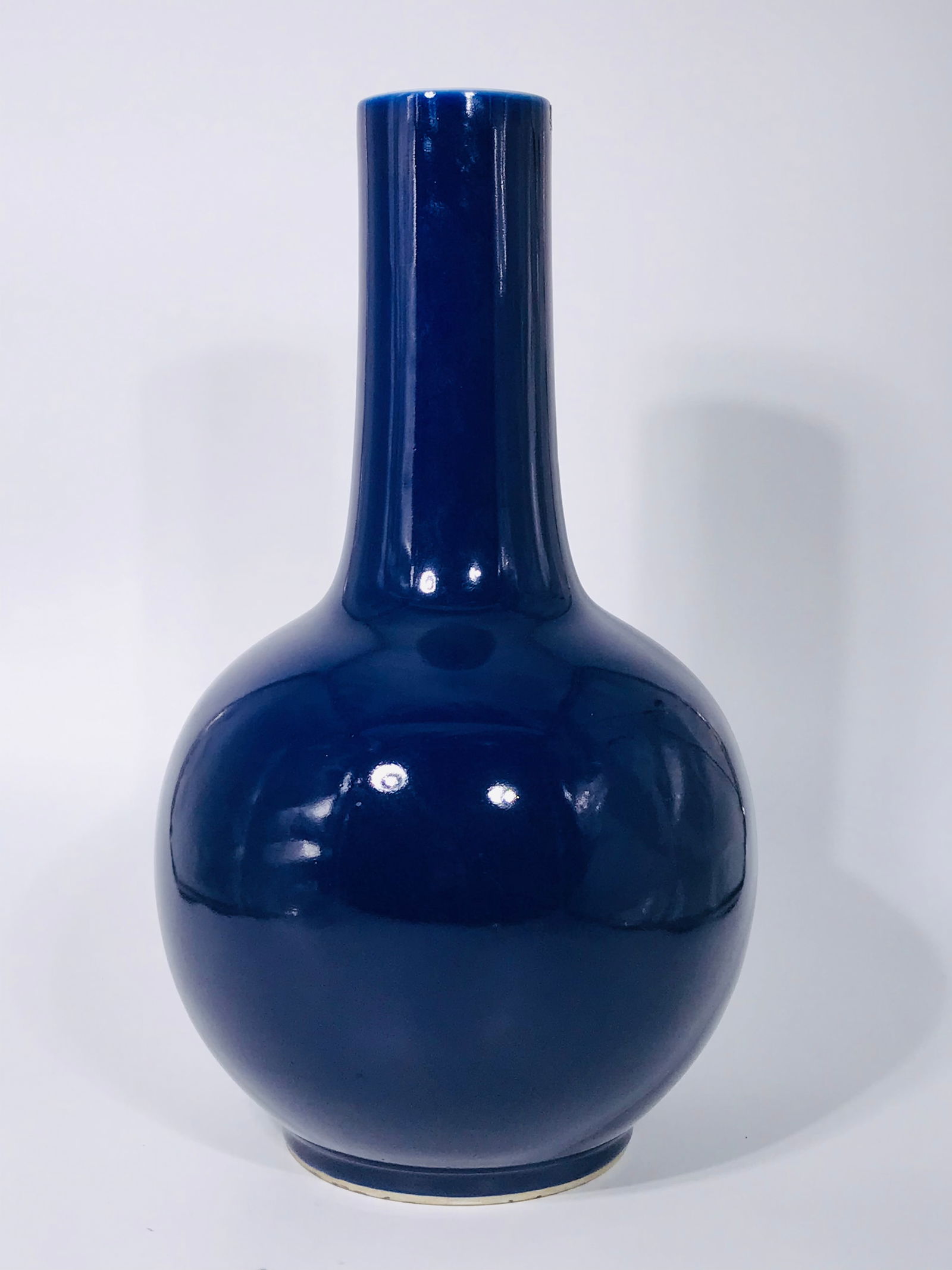 Chinese Blue Glaze Vase (1 of 9)