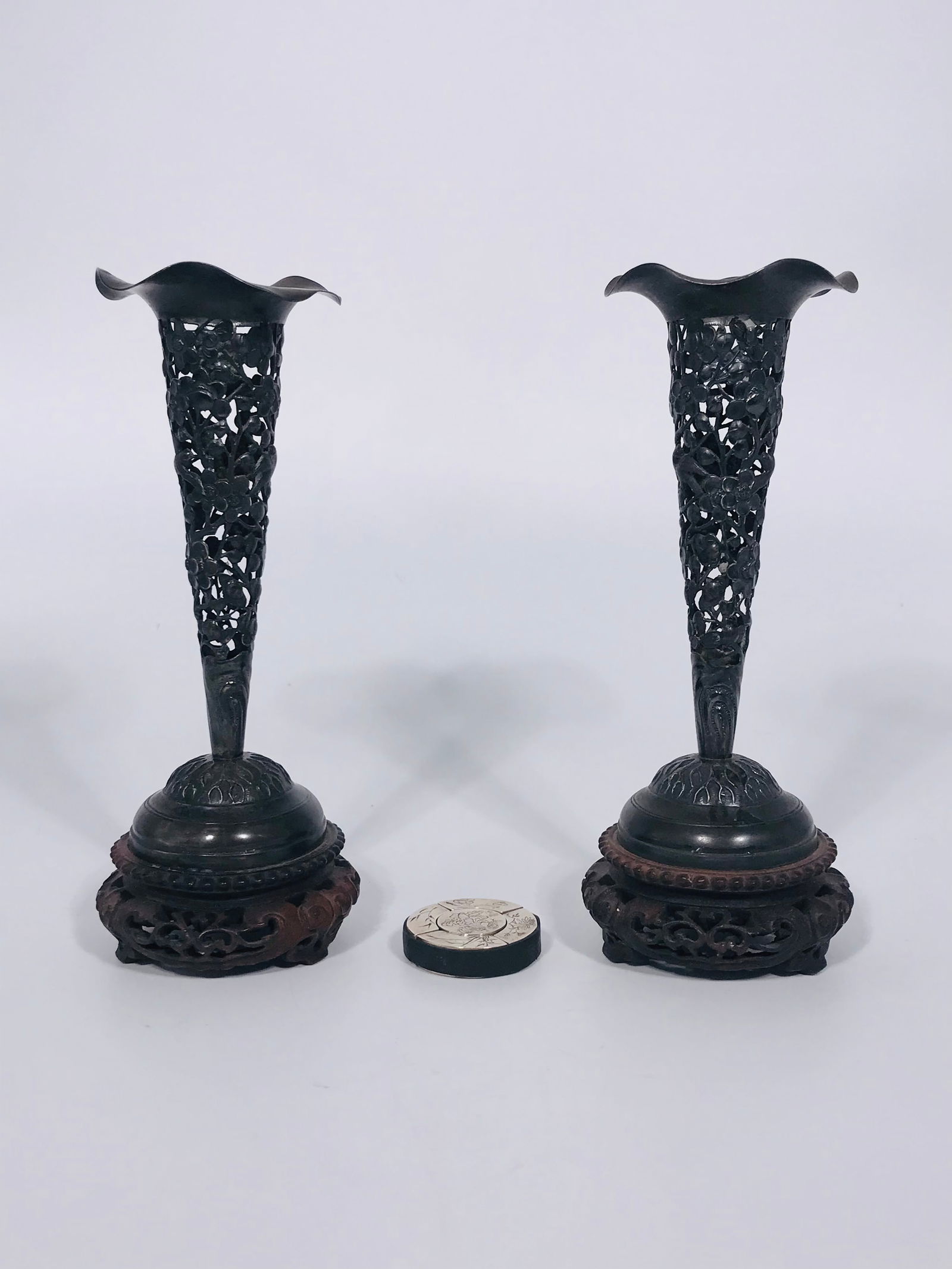 Pair Of Silver Vases And Silver Clever Box (1 of 20)