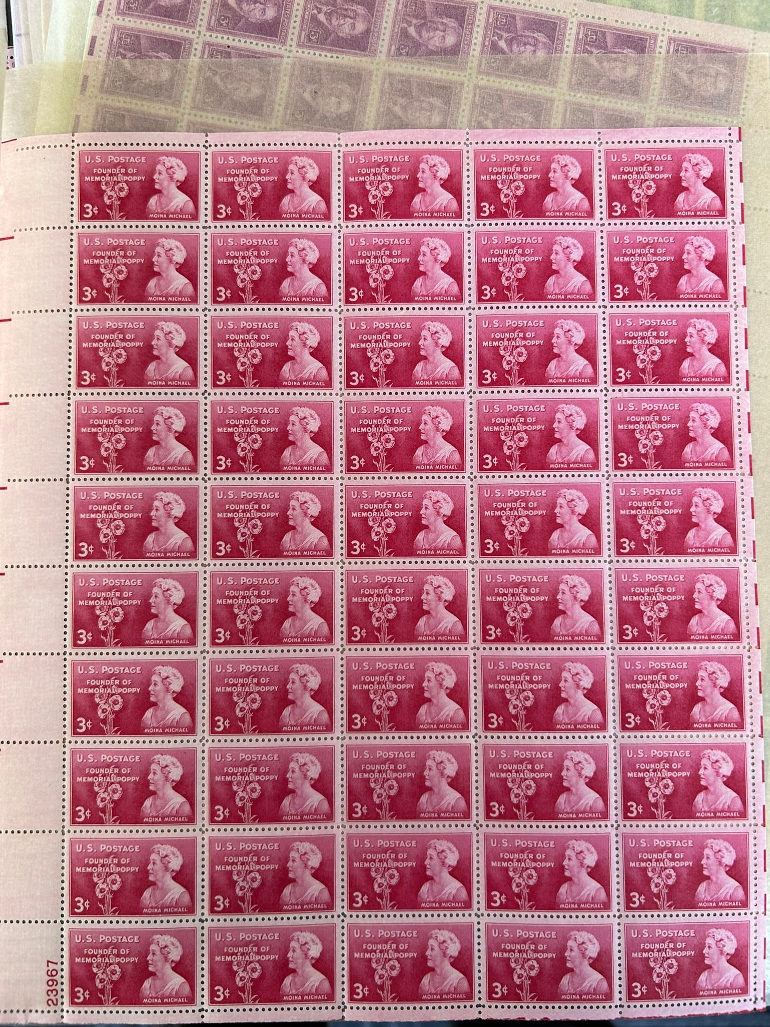 A Group of Twenty-Two US Stamp Sets on Famous Figures (1 of 17)