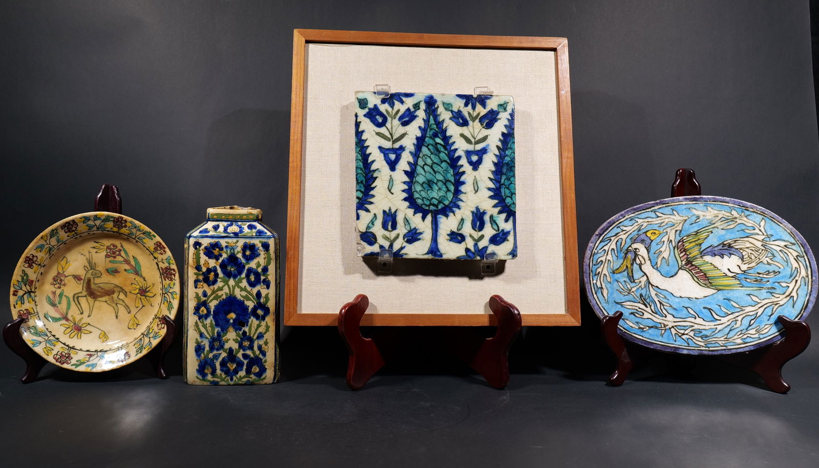 A Group of Four Middle East Pottery Objects (1 of 12)