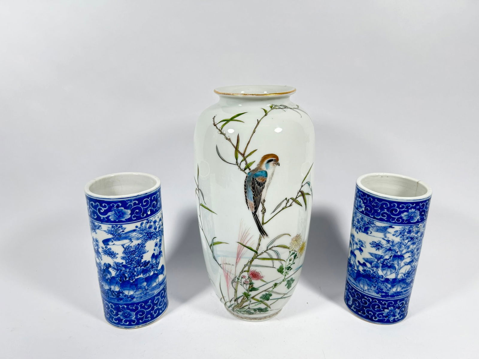 A Group of Three Japanese Porcelain Wares (1 of 20)