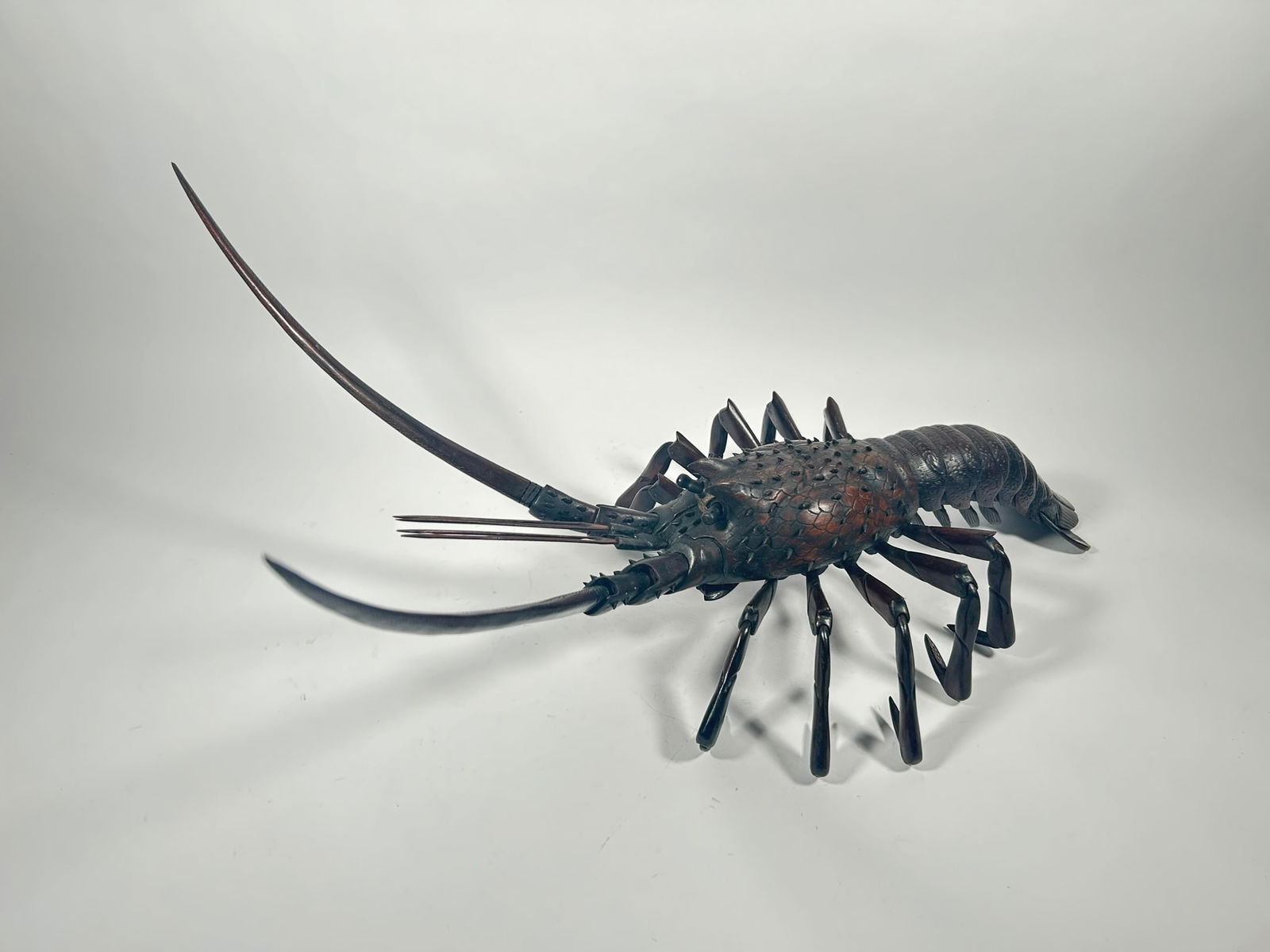 A Chinese Wood Articulated Lobster (1 of 12)