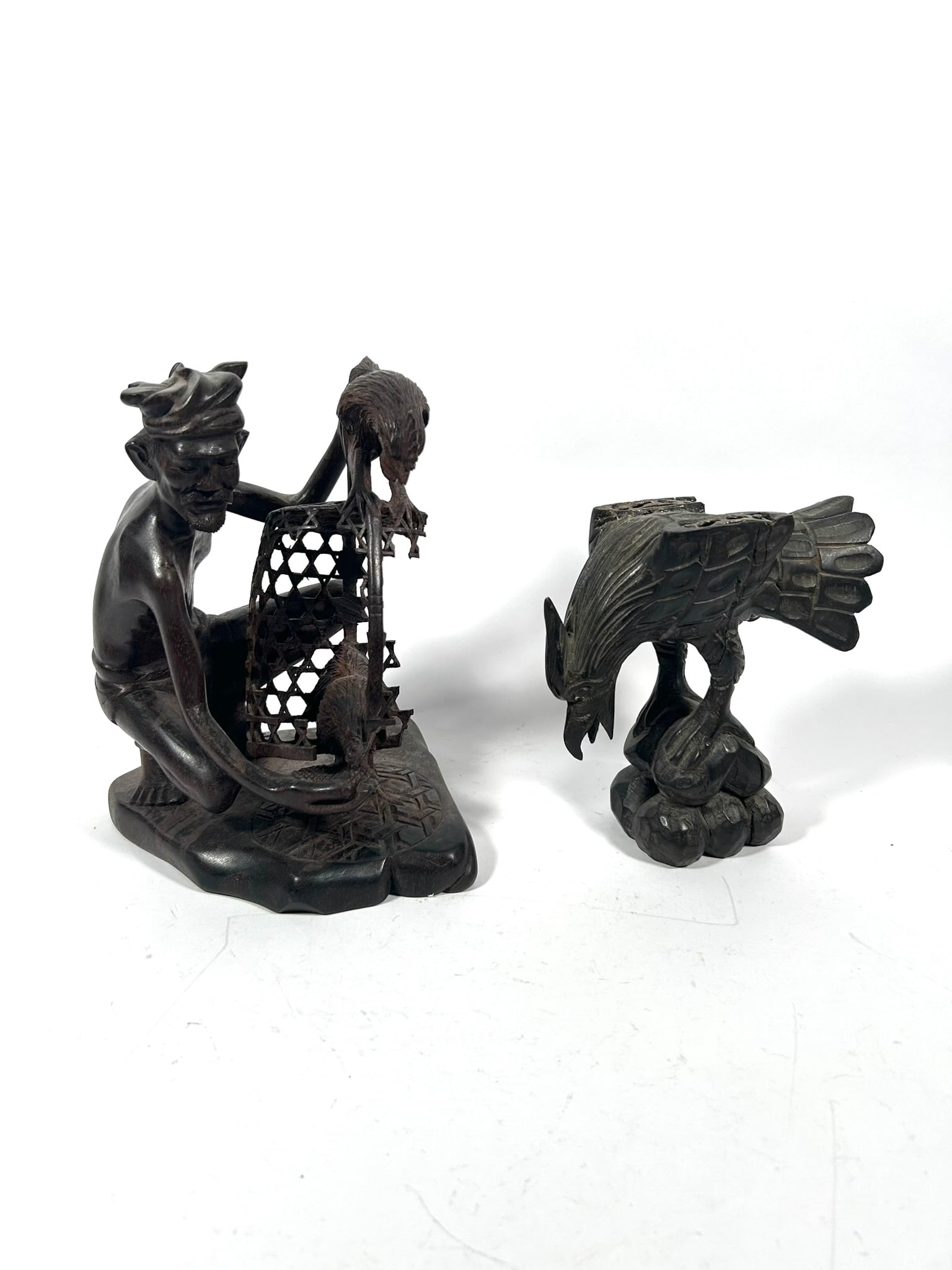 Two Carved Wood Figures (1 of 14)