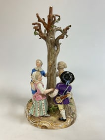 A Meissen Small Group of Four Children