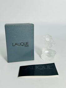 A Lalique France Crystal Figurine 'Floreal'