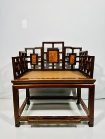 A Chinese Jichimu Armchair