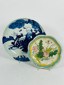 Two Chinese Porcelain Dishes