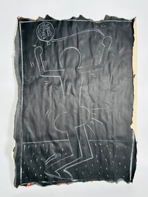 A Drawing of A Figure, After Keith Haring