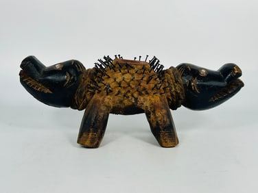 A Fetish Dog Villi Congo, Central Africa