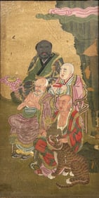 A Chinese Painting of Luohan
