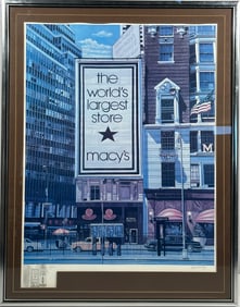 A Macy's The Worlds Largest Store Poster, Ken Kelley