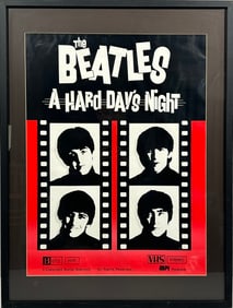 A Beatles 'A Hard Day's Night' Poster