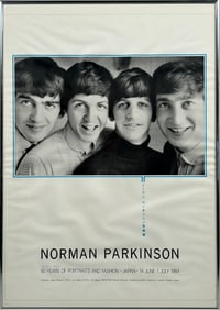 A Norman Parkinson's 50 Years of Portraits and Fashion Japan Exhibition Poster