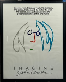 A John Lennon 'Imagine' Promo Poster