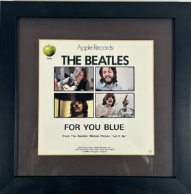 A Cover of the 1970 Apple Records 'For You Blue' by the Beatles