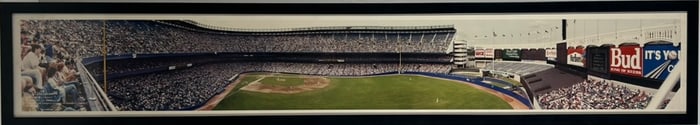 A Photo Print of Yankee Stadium, September 11, 1988
