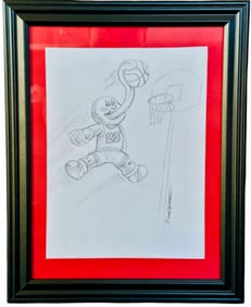 A Sketch of 2015 Garbage Pail Kids 30th Anniversary Jumpin' Jordan, Brent Engstrom