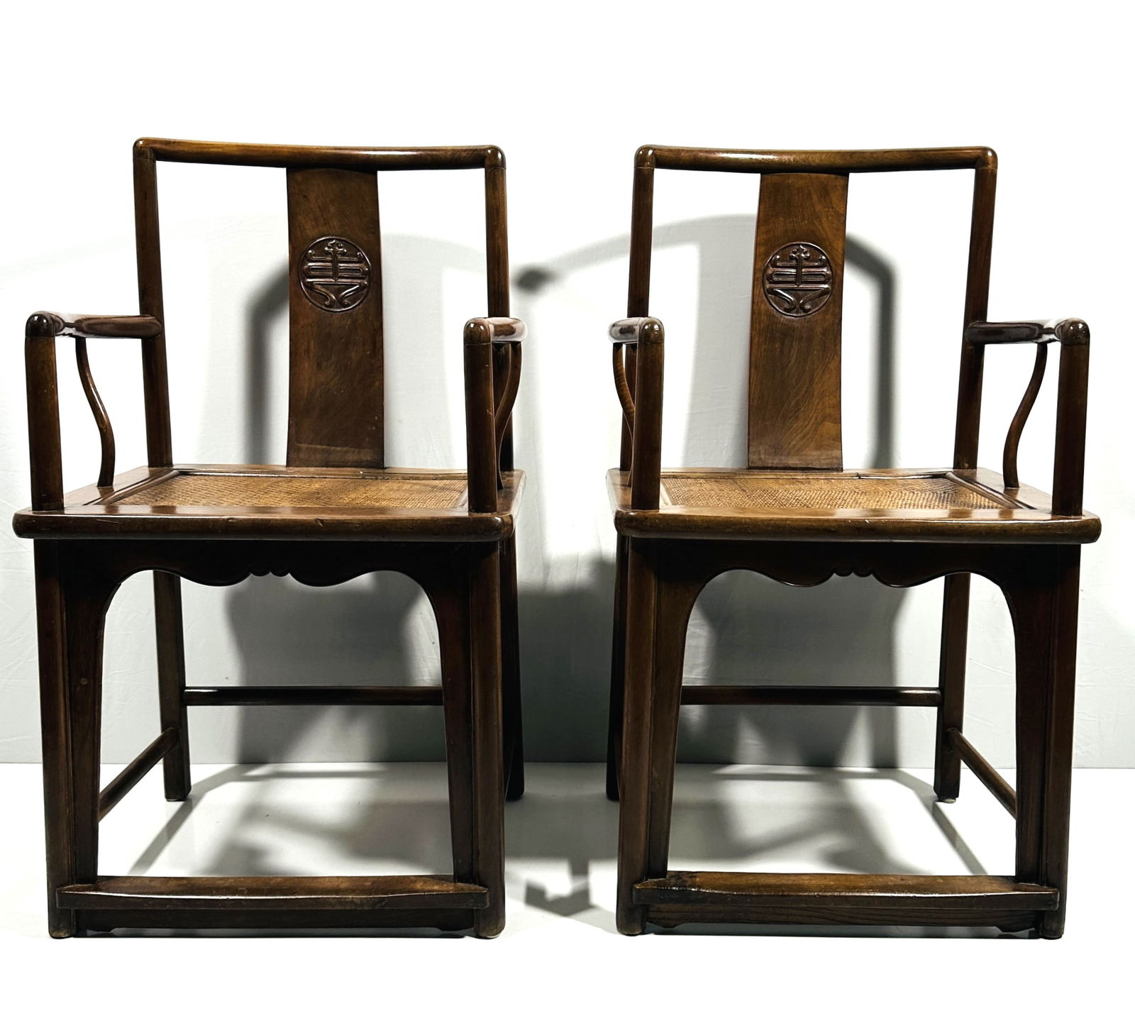 A Pair of Chinese Southern Official Hat Chairs (1 of 13)